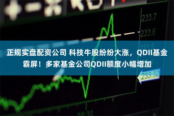 正规实盘配资公司 科技牛股纷纷大涨，QDII基金霸屏！多家基金公司QDII额度小幅增加