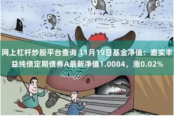 网上杠杆炒股平台查询 11月19日基金净值：嘉实丰益纯债定期债券A最新净值1.0084，涨0.02%